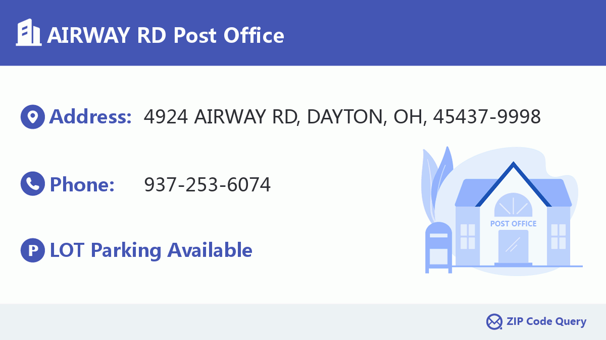 Post Office:AIRWAY RD