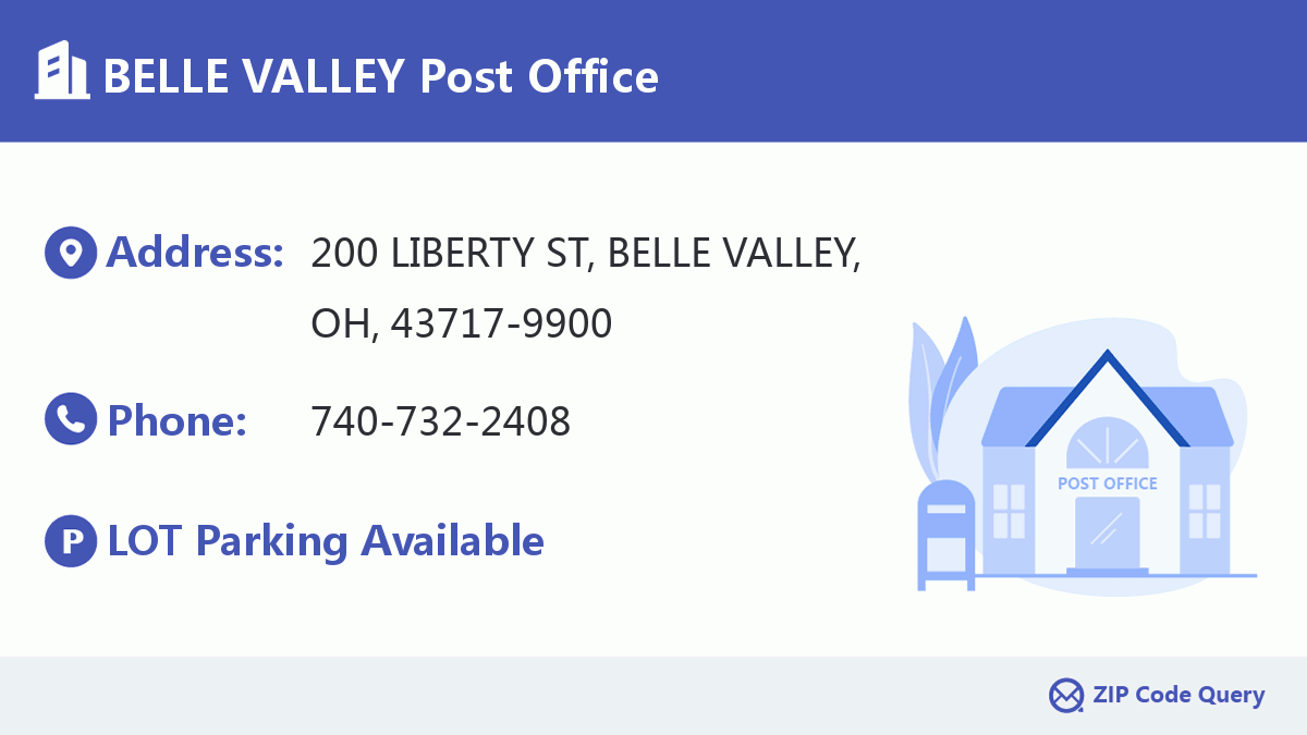 Post Office:BELLE VALLEY