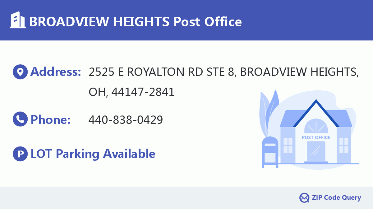 Post Office:BROADVIEW HEIGHTS