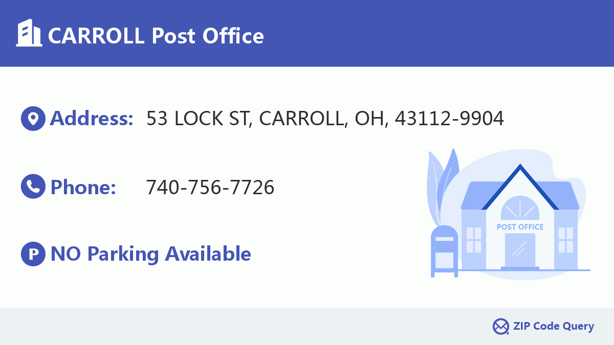 Post Office:CARROLL