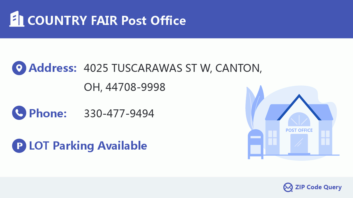 Post Office:COUNTRY FAIR