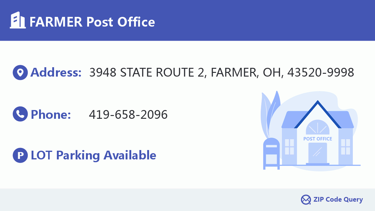 Post Office:FARMER