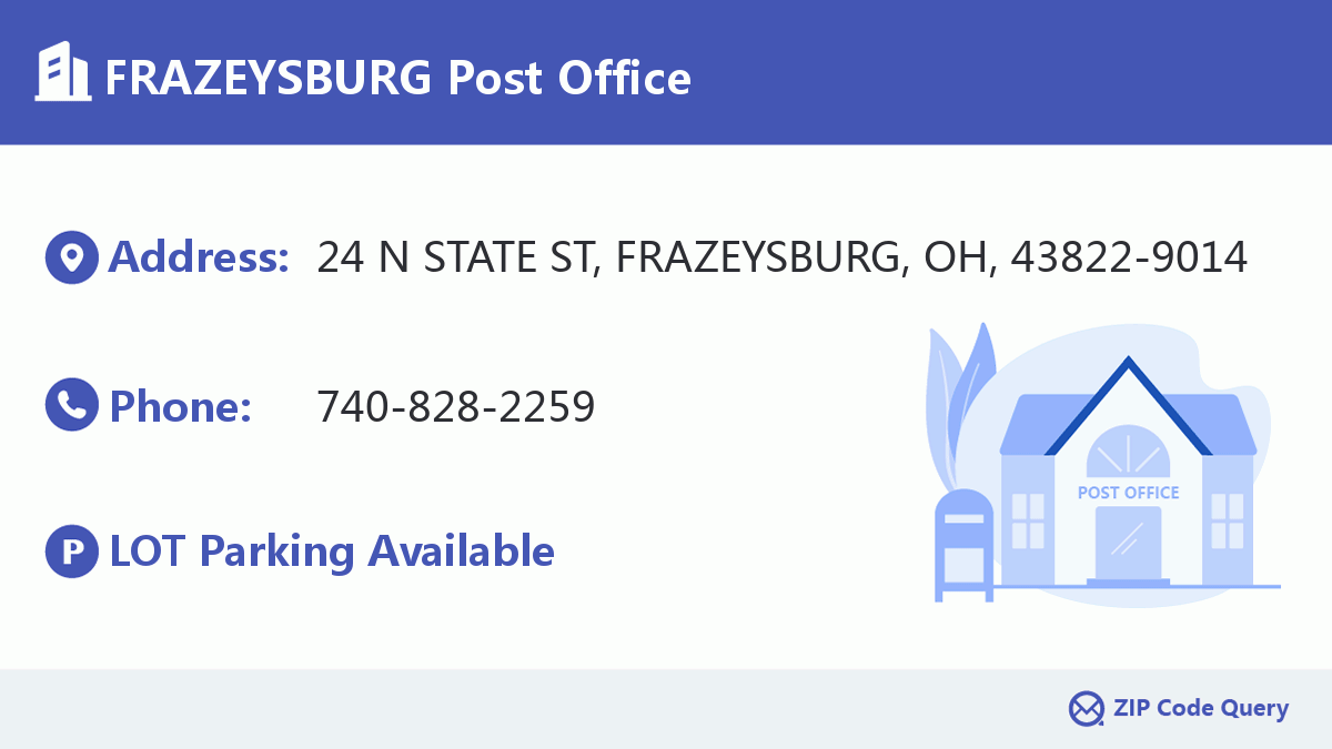 Post Office:FRAZEYSBURG