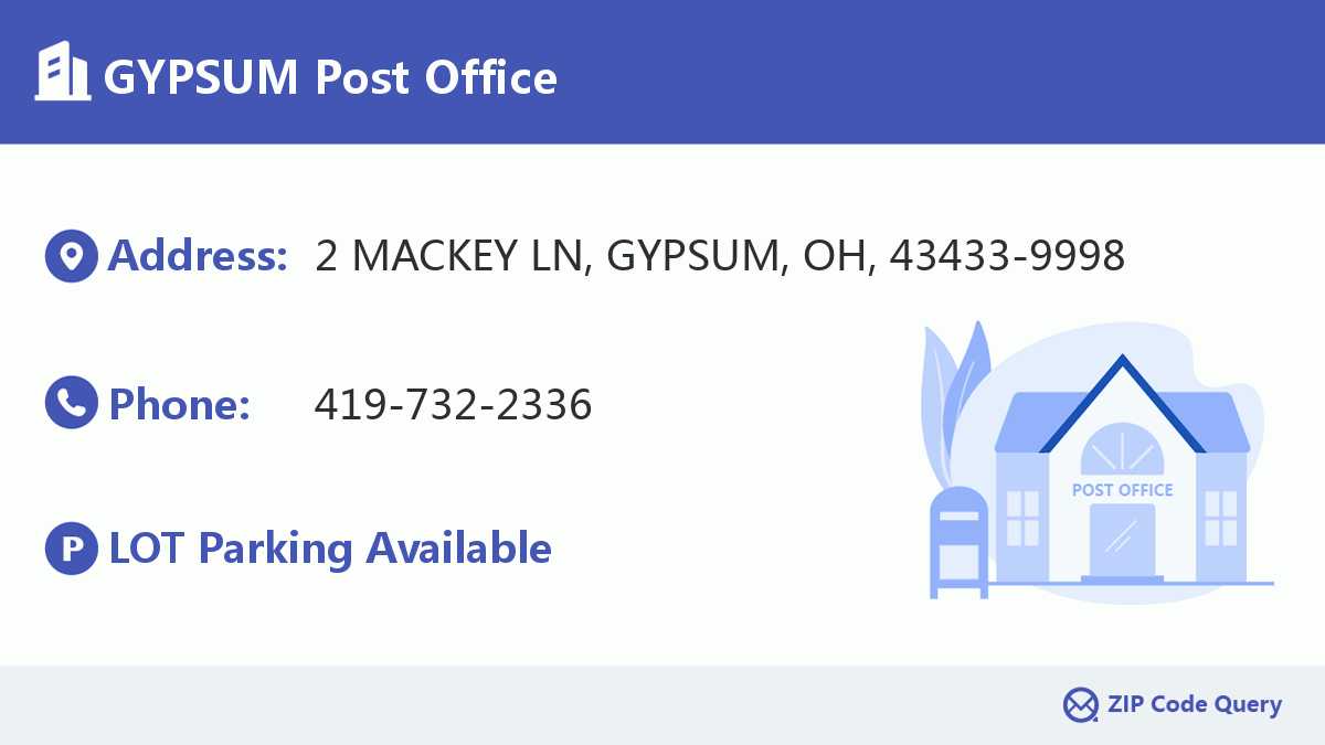 Post Office:GYPSUM