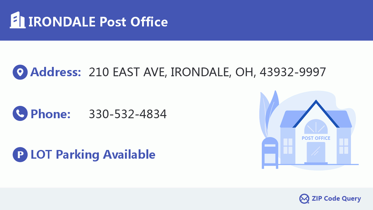 Post Office:IRONDALE