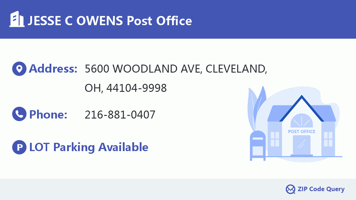Post Office:JESSE C OWENS