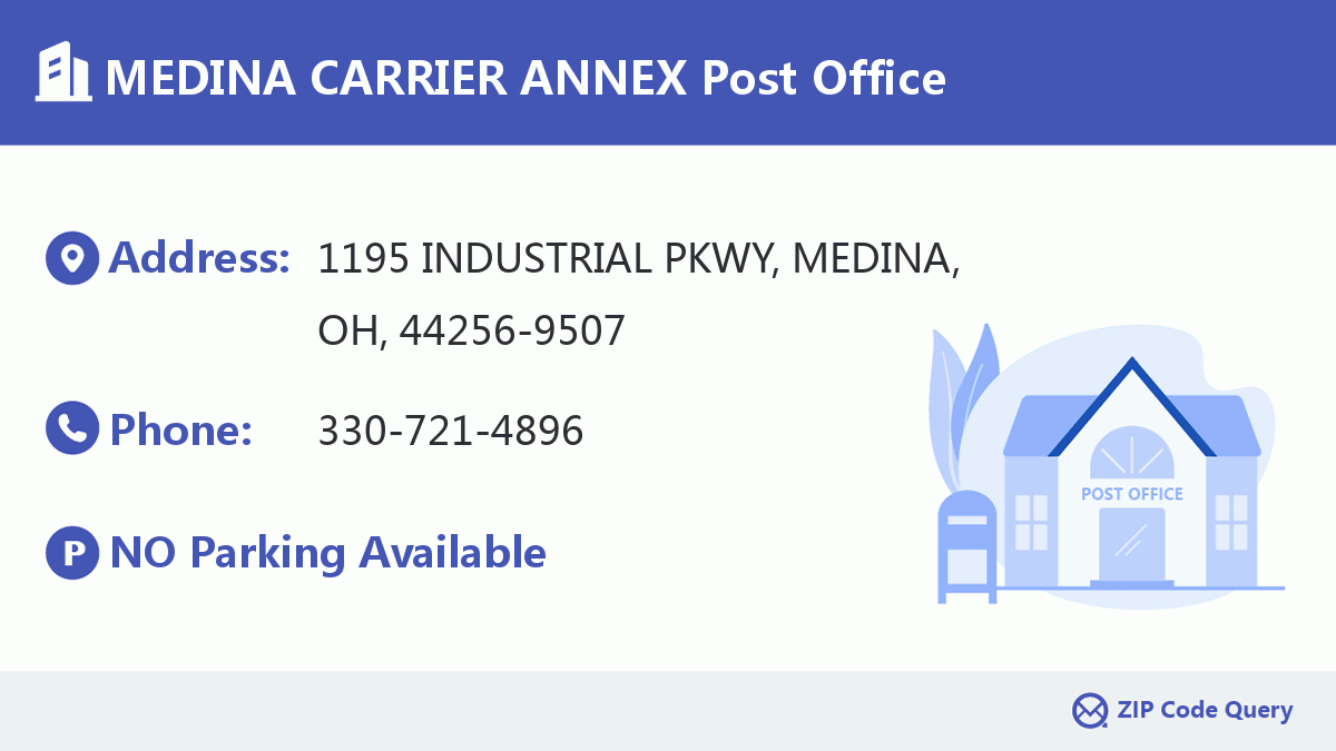 Post Office:MEDINA CARRIER ANNEX