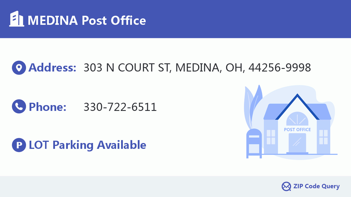 Post Office:MEDINA
