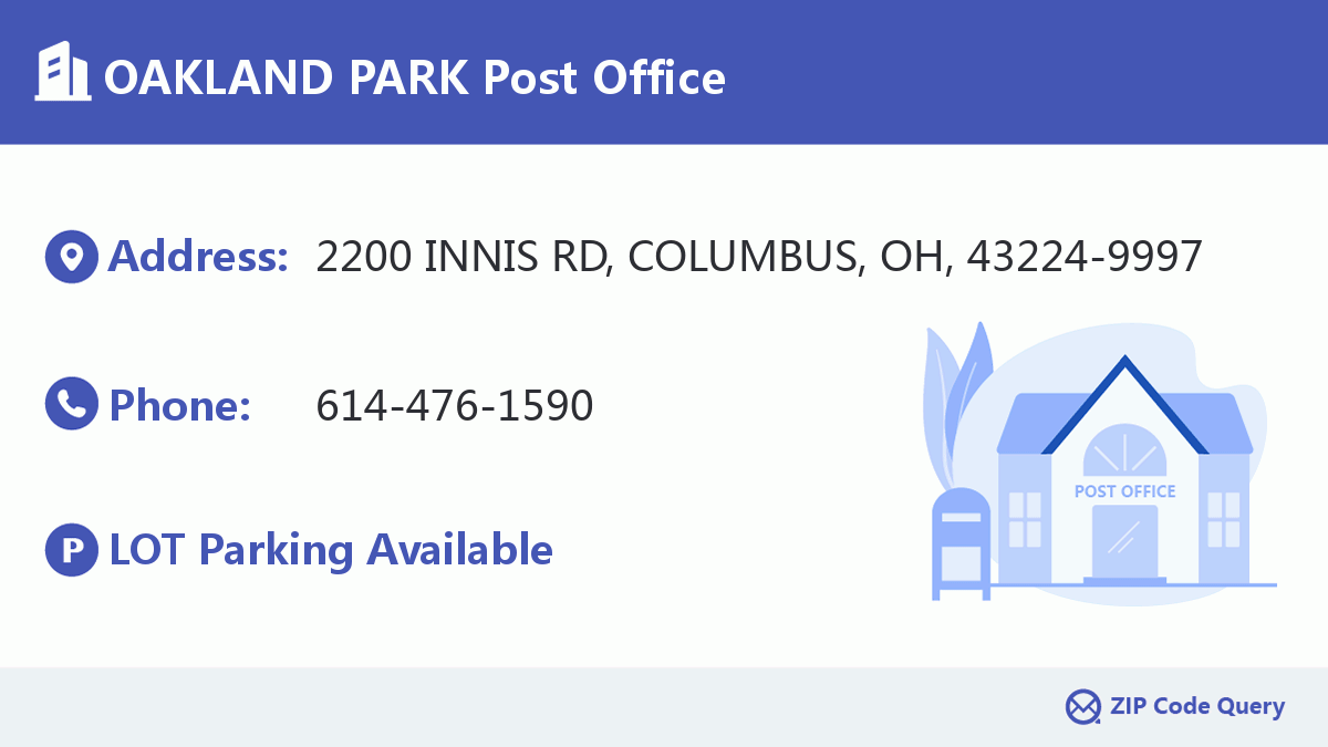 Post Office:OAKLAND PARK