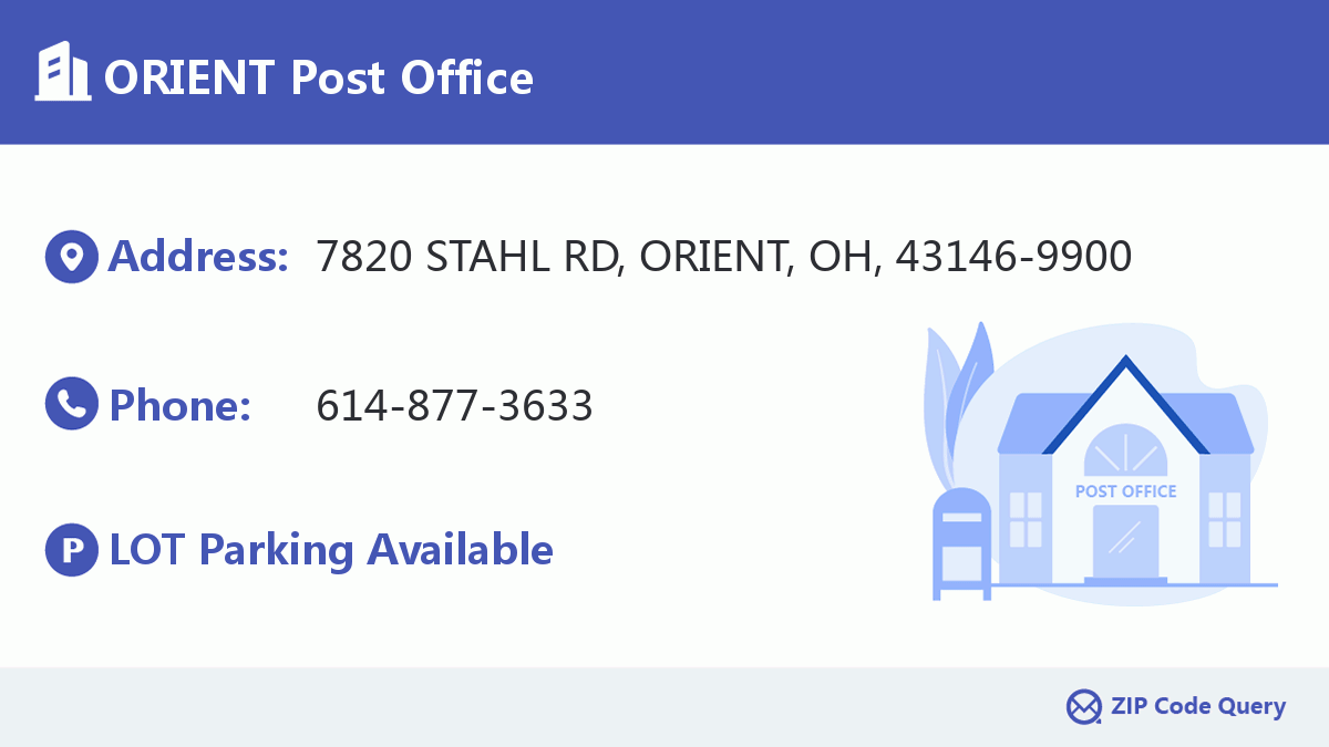 Post Office:ORIENT