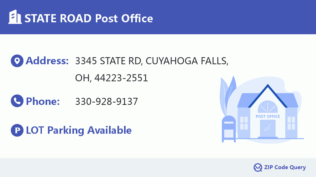 Post Office:STATE ROAD