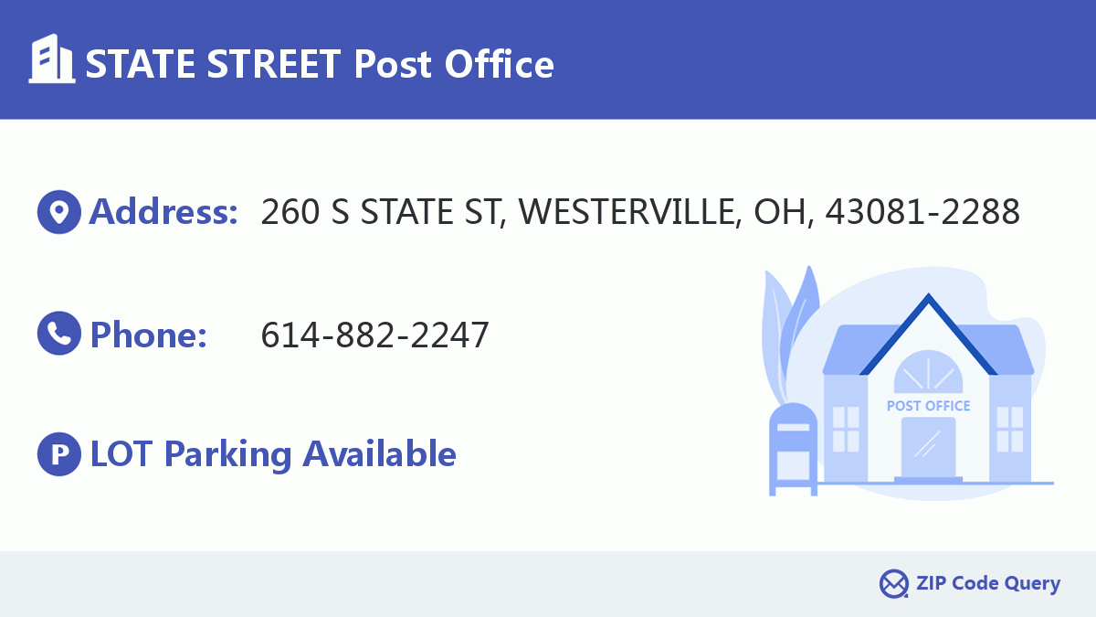 Post Office:STATE STREET
