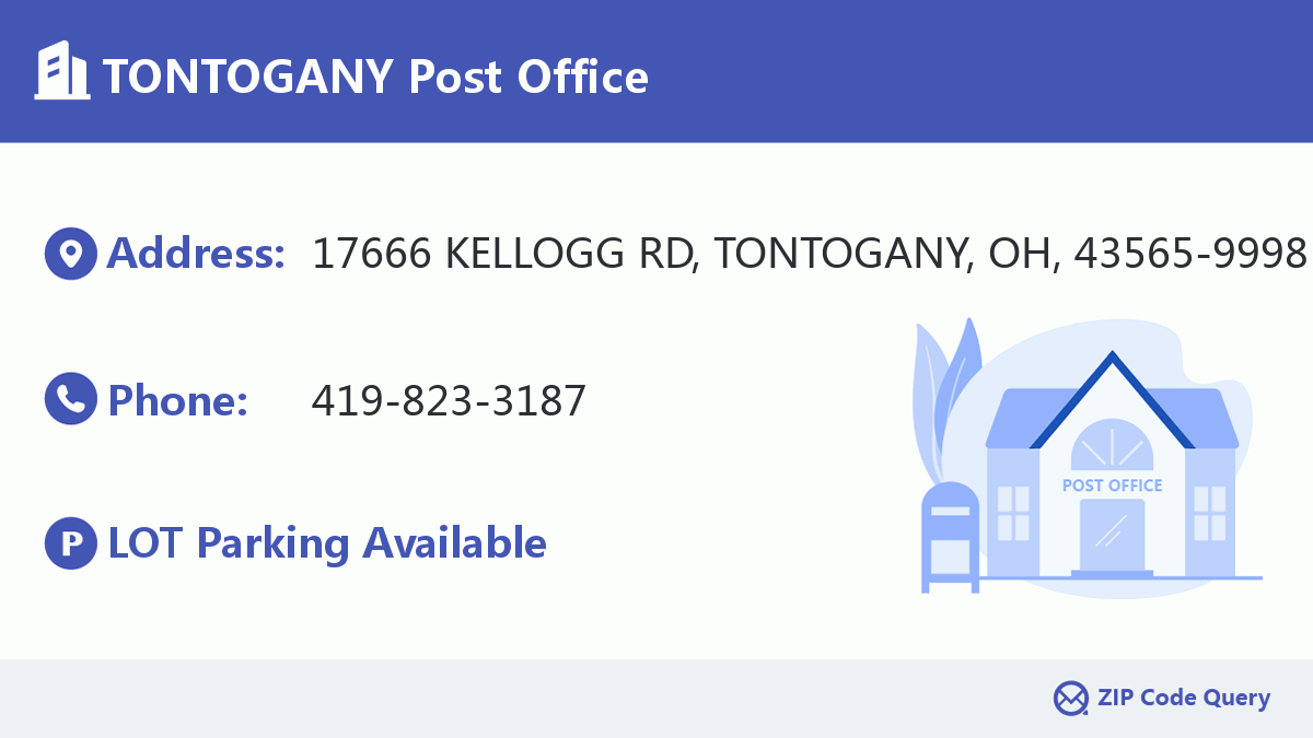 Post Office:TONTOGANY