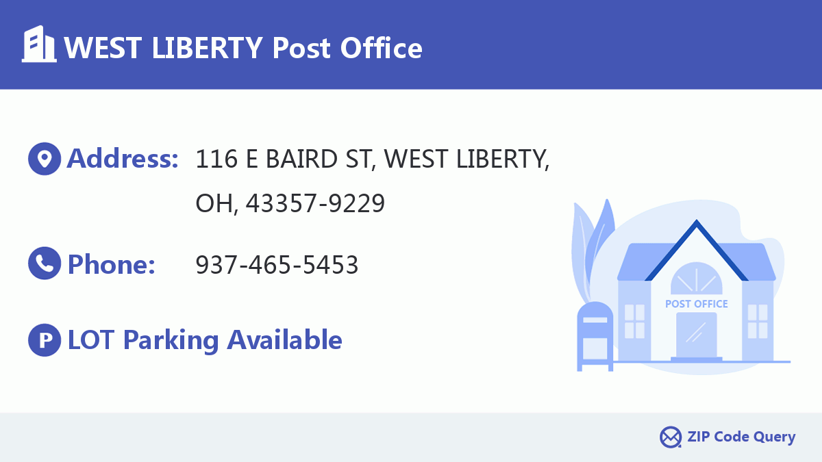 Post Office:WEST LIBERTY