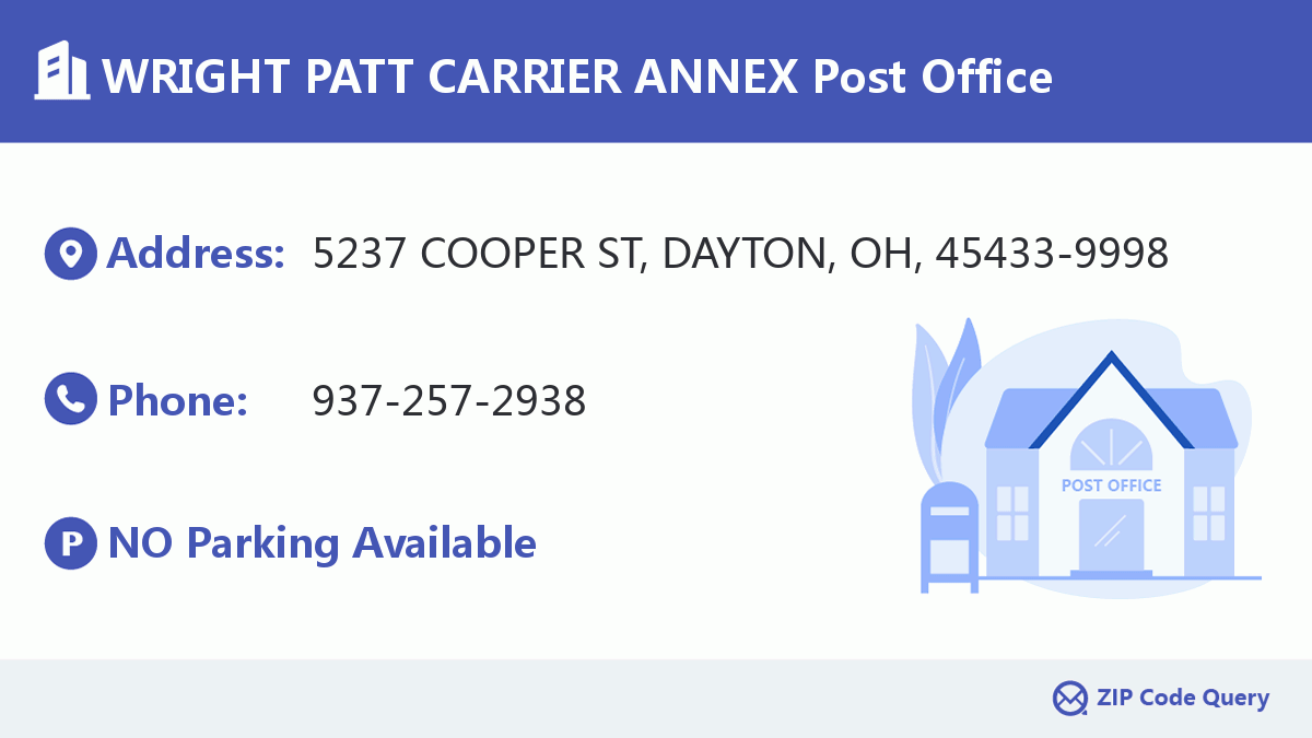 Post Office:WRIGHT PATT CARRIER ANNEX
